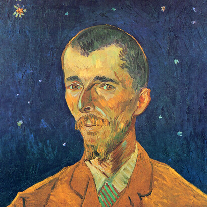 Eugene Boch by Van Gogh (1888)