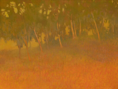 Richard Mayhew, Fox run, 1988. Courtesy of ACA Galleries 