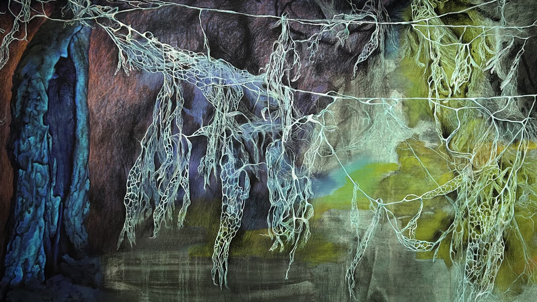 Nicole Irene Anderson, Lace Lichen and the onlooker (detail). Courtesy of Johansson Projects