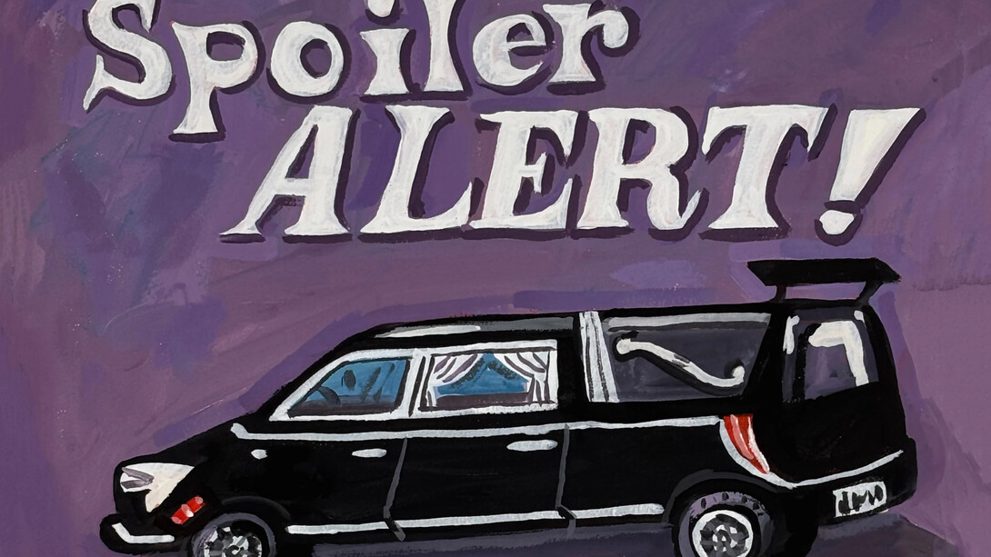 Jean Lowe, Spoiler alert (detail), 2026. Courtesy of Craig Krull Gallery