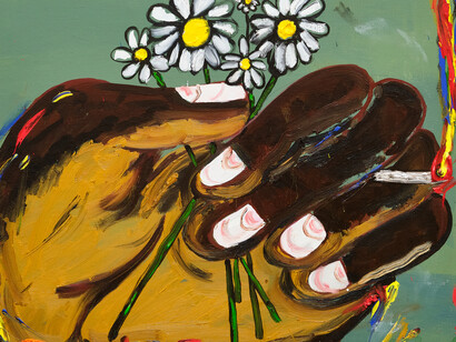 Devin Troy Strother, Punch drunk love. Courtesy of Good Mother Gallery