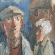 Gareth Parry, Will it Rain Again?,  41 x 41cm