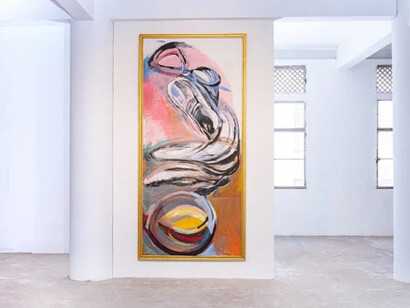 El Hadji Sy, New paintings, exhibition view. Courtesy of Selebe Yoon Gallery