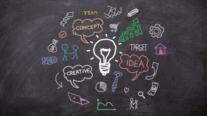 Quadro de ideias. Enquadramo-nos numa geração ainda assim privilegiada, com espaço para criar, mas num desafio cada vez maior, de criar algo que nunca, jamais, foi pensado