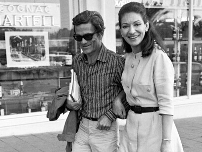 Maria Callas e Pier Paolo Pasolini