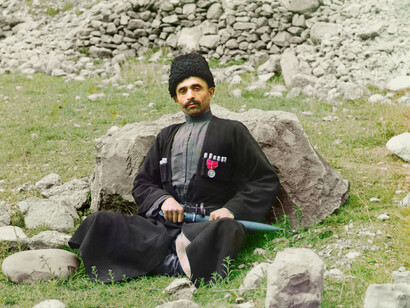 Sergei Mikhailovich Prokudin-Gorskii. Camponês russo