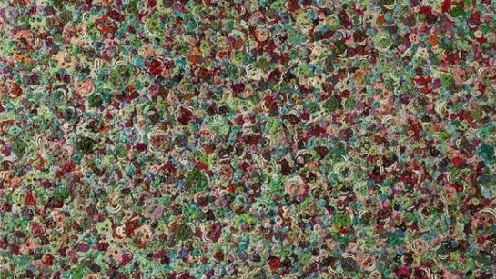 Poppy Field No. 12, 2012, oil on linen, 59-1/16" x 78-3/4"