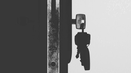 Le chiavi nella serratura