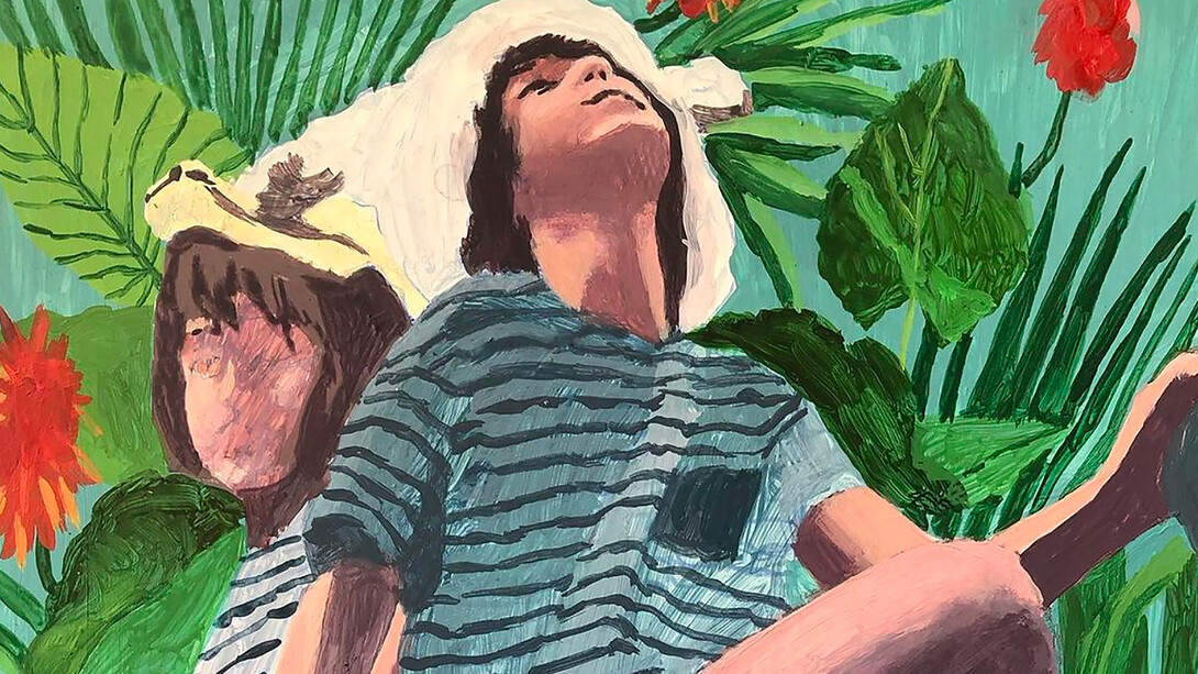 Pax Paloscia, Rabbit boy. Courtesy of Crumb Gallery