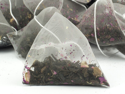 Miscela Keemun con petali di rosa