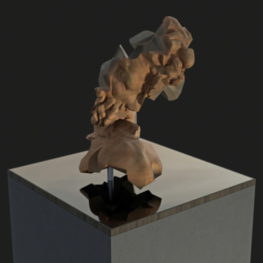 Quayola, Laocoön Fragment, 2016. Courtesy of bitforms gallery