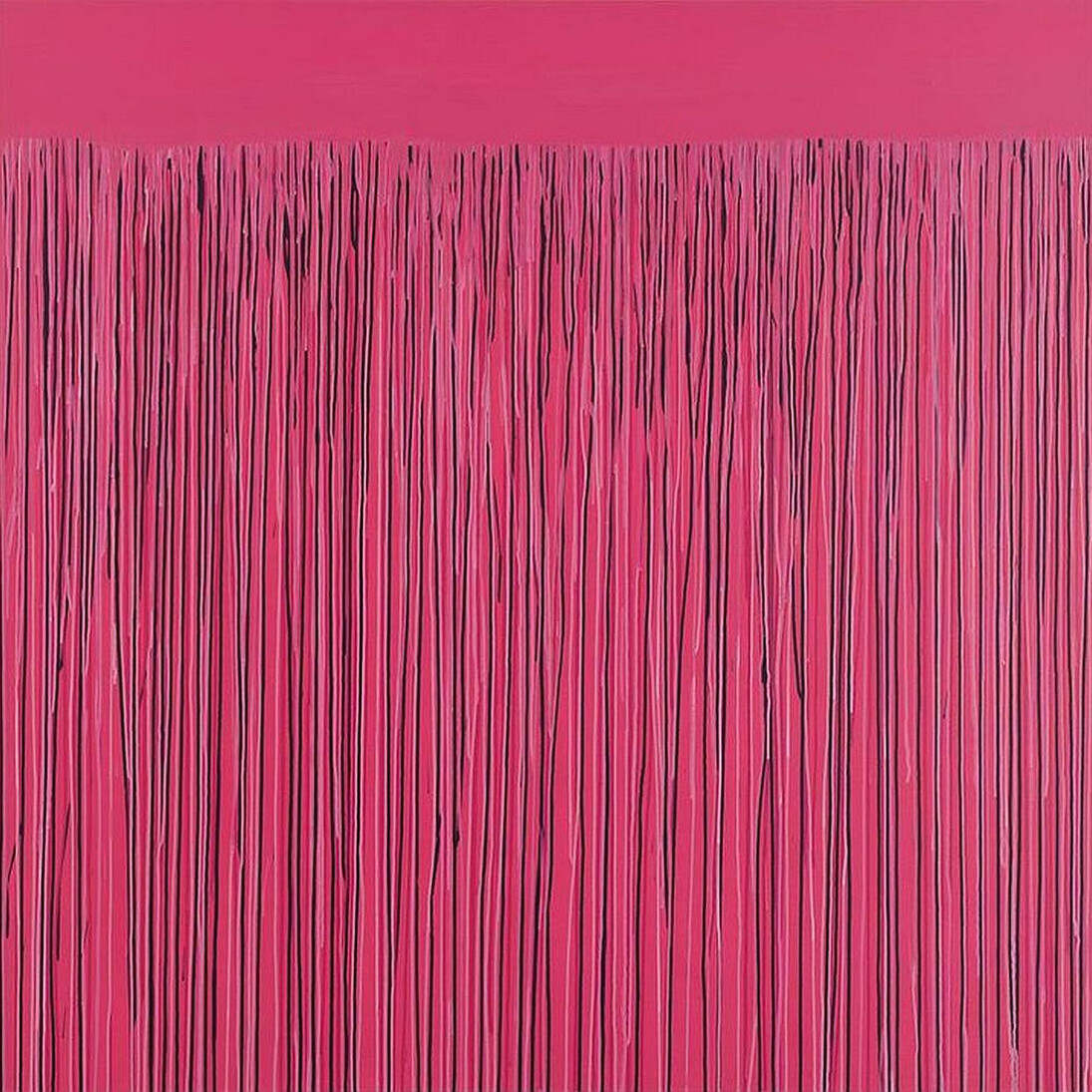 Julie Umerle, Rose, Acrylic on canvas, 60 x 60 in. (150 x 150 cm) Copyright the artist.