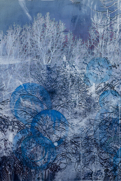 Chu Chu, Raining stars 2, 2022. Courtesy of Alisan Fine Arts Gallery