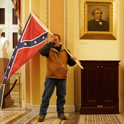 Efforts to certify the election of Joe Biden as President came to a complete halt as the mob broke through police barriers