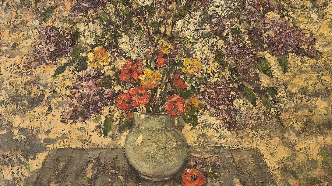 Golden harvest, lasting bloom. Courtesy of Andakulova Gallery