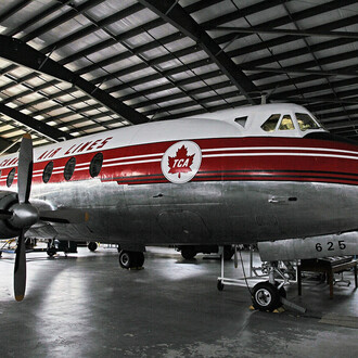 Vickers “Viscount” 757. Courtesy of British Columbia Aviation Museum