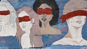 Arte callejero. Menstruación. Galería Vulvani