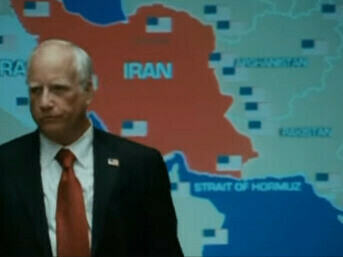 Scena della "War Room" del film del 2008 'W.' diretto da Oliver Stone
