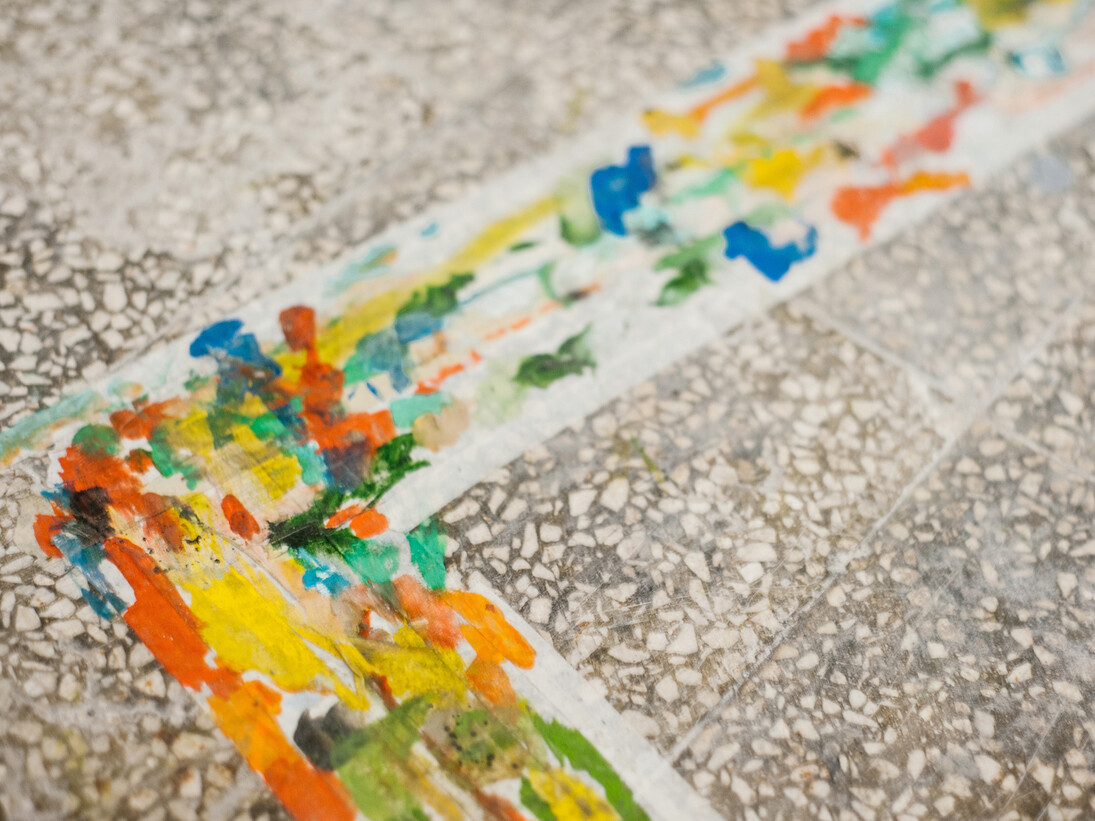 Francesco Lauretta,
Una nuova mostra di pittura, 2014,
Site Mill, Palazzo Beneventano, Scicli,
detail