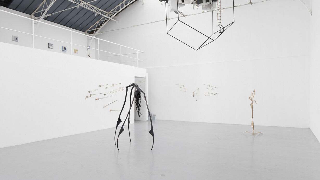 Apollinaria Broche, The unspoken rules of secret play, exhibition view. Courtesy of Galerie Hussenot