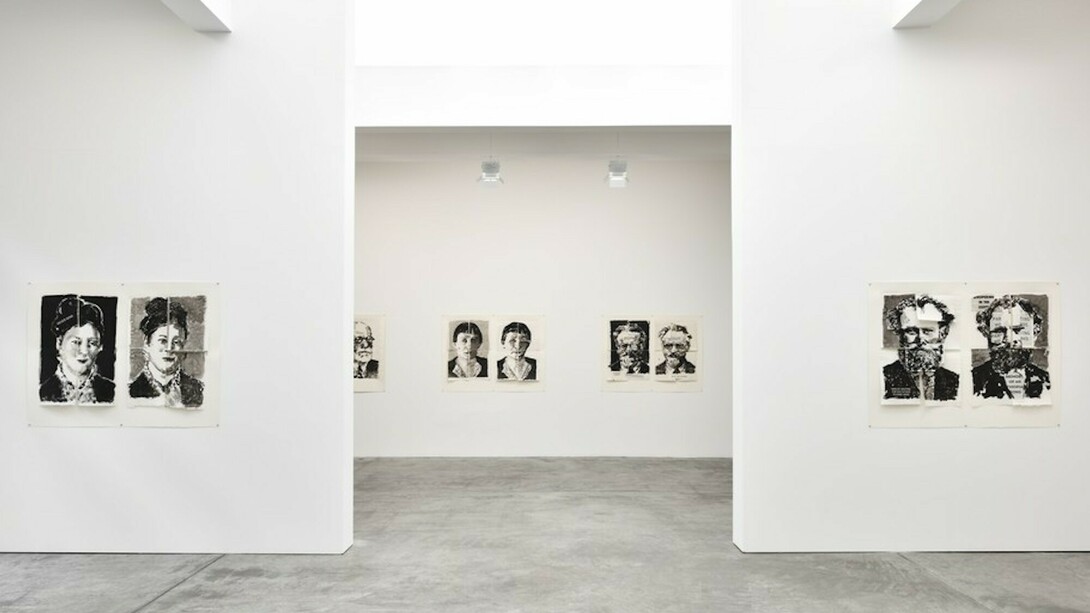 William Kentridge, Exhibition view. Courtesy of Marian Goodman