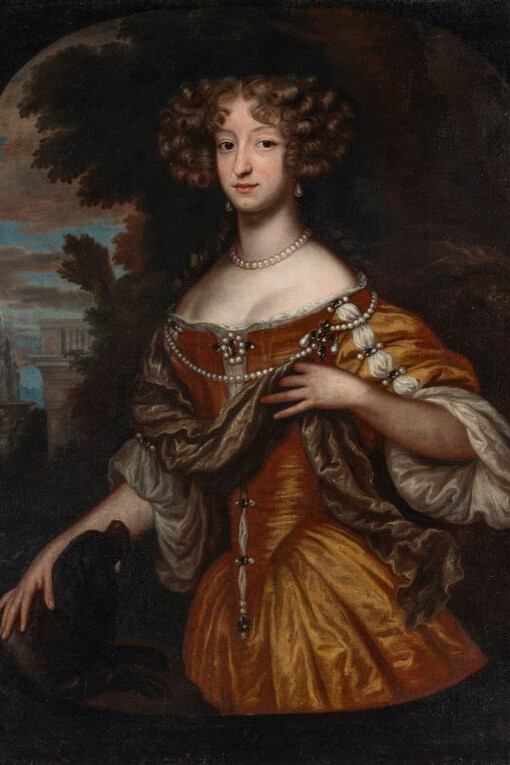 Anonymous, Catherine Elizabeth, Countess of Auersperg, née von Trilleck, 1678/1680. Courtesy of National Gallery of Slovenia