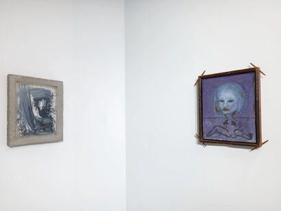 Ray Smith, Nepantla, exhibition view. Courtesy of Ethan Cohen Gallery