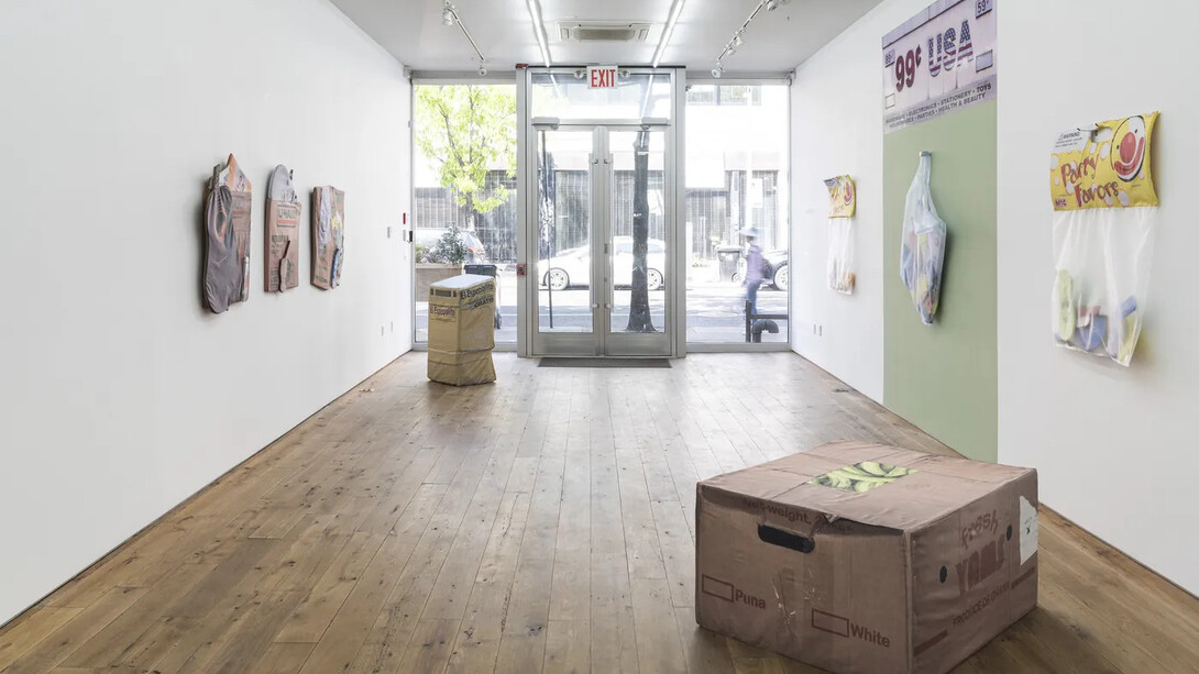 Lucia Hierro, Moving day, exhibition view. Courtesy of Marc Straus Gallery