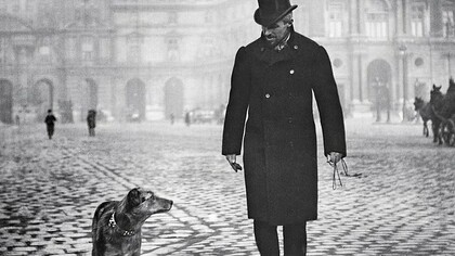 Martial Caillebotte, Gustave Caillebotte e Bergère nella piazza du Caroussel, 1892