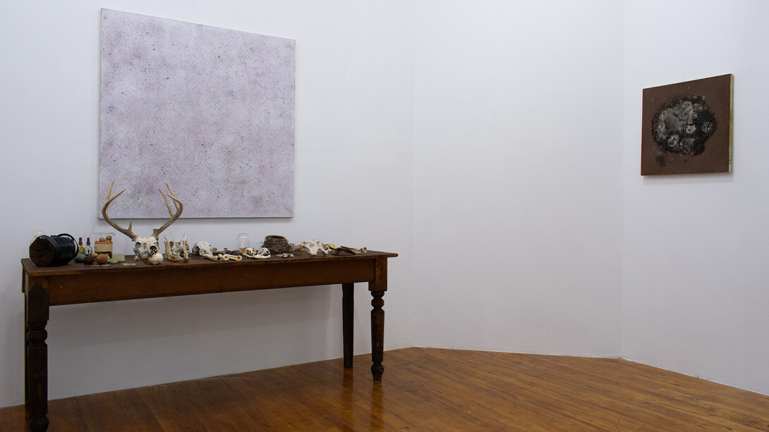 ±, Rain, exhibition view. Courtesy of Ulterior Gallery