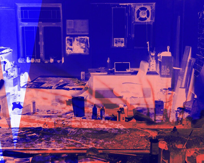 de Sarthe Artist Residency x Andrew Luk. Courtesy of De Sarthe Gallery