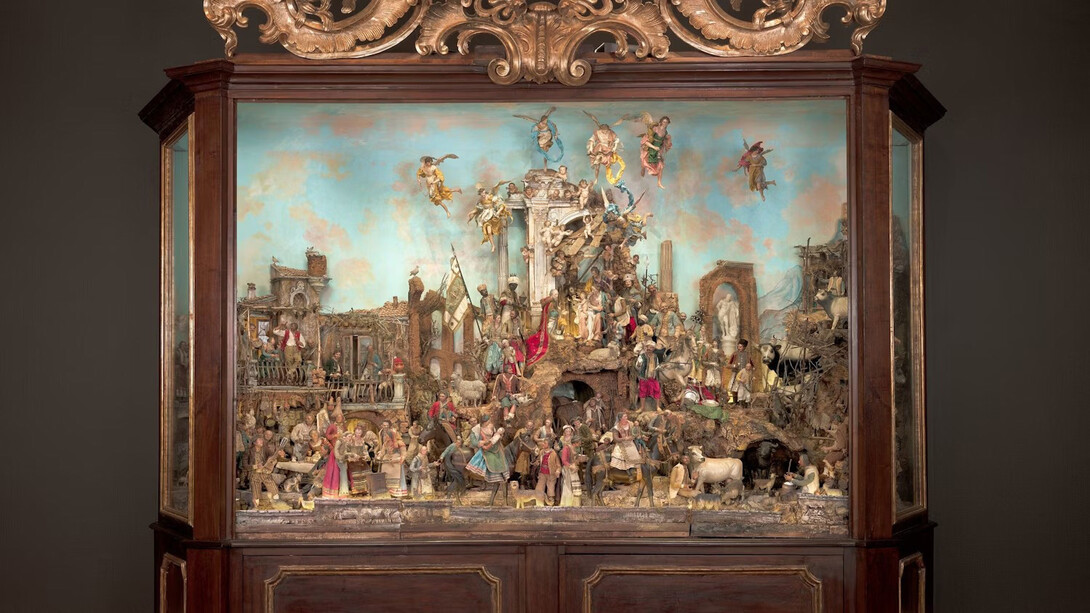 Restricted gifts of Mr. and Mrs. James N. Bay and Linda and Vincent Buonanno and Family, Crèche, Naples, mid-18th century. Courtesy of the Art Institute of Chicago