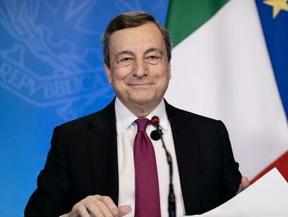 Mario Draghi è stato presidente del Consiglio dei ministri della Repubblica Italiana