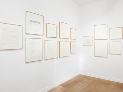 Lionel Estève, Focus. Un hiver à Athènes, exhibition view. Courtesy of Perrotin Gallery. Photo by Tanguy Beurdeley