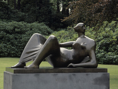 Henry Moore, Reclining Figure Angles, 1979, Reproduced by permission of The Henry Moore Foundation