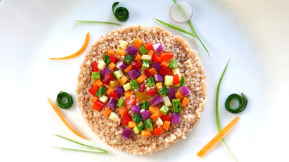 Cous Cous con verdurine colorate