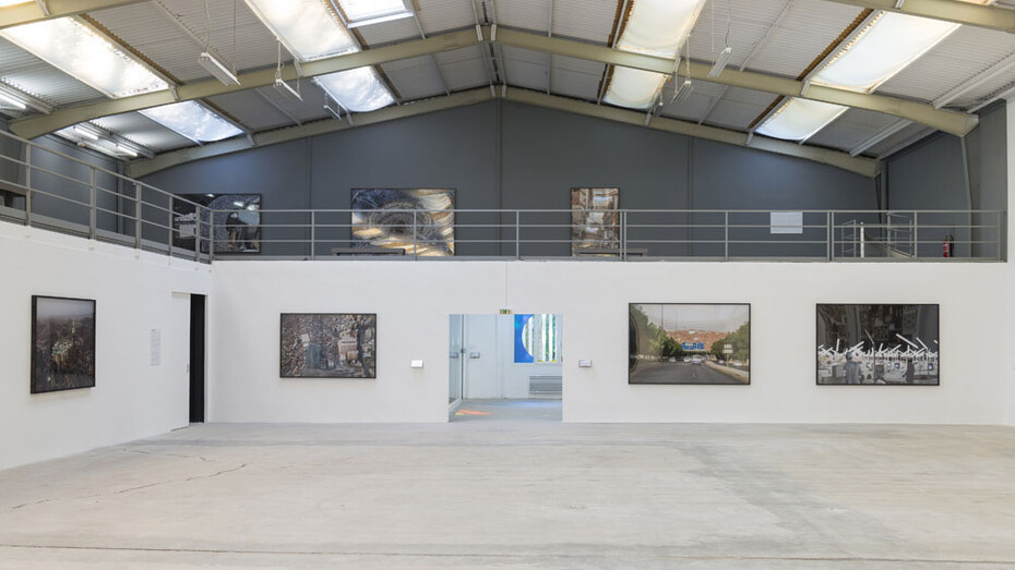 Ahmed Mater - Stand in the Pathway and See exhibition view Galleria Continua, Les Moulins, 2018. Photo Oak Taylor-Smith