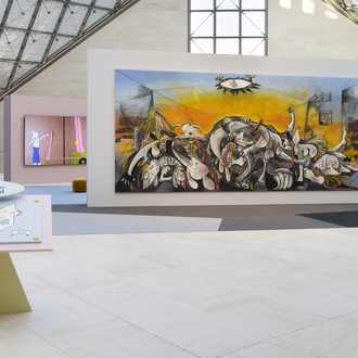Simon Fujiwara, A whole new world, ausstellungsansicht. Mit freundlicher genehmigung von Mudam Luxembourg