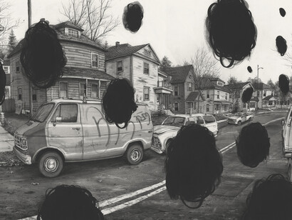 Pat Perry, Street Hole. Courtesy of Dorothy Circus Gallery