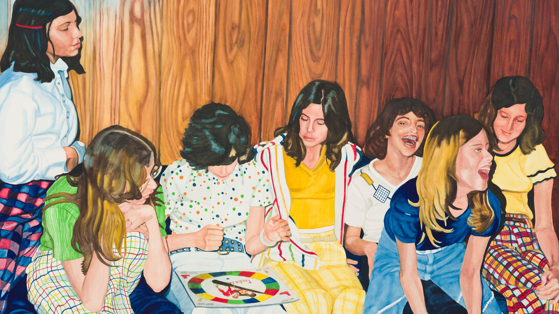 Lisa Edelstein, Twister, 2024. Courtesy of Charlie James Gallery