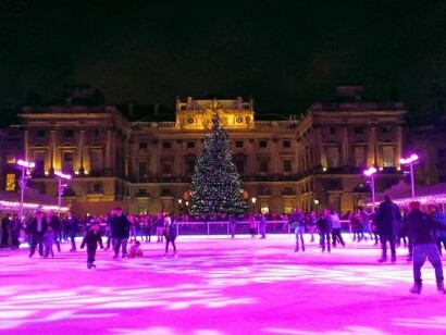 Pista de patinaje en Londres