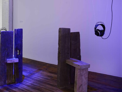 Hans Rosenström, Conspirare, exhibition view. Courtesy of the International Studio & Curatorial Program (ISCP)