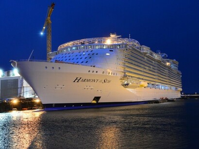 El Harmony of the seas listo para navegar