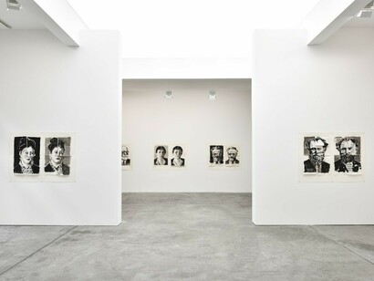 William Kentridge, Exhibition view. Courtesy of Marian Goodman