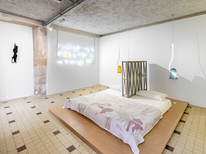Artistes divers, Pièces à vivre, vue d'exposition. Avec l’aimable autorisation de la Galleria Continua