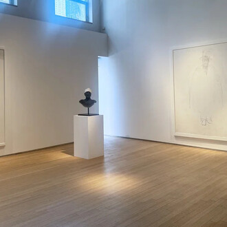 Nicolas Africano, Themes and variations, exhibition view. Courtesy of Nancy Hoffman Gallery