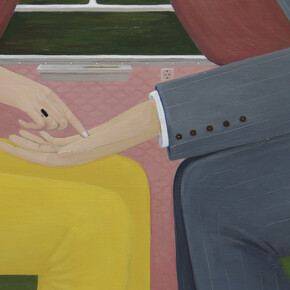 Angela Burson, Palm reader, 2024. Courtesy of Hashimoto Contemporary Gallery