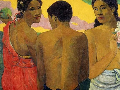 Tre tahitiani, Paul Gaugin, olio su tela, 1898/1899