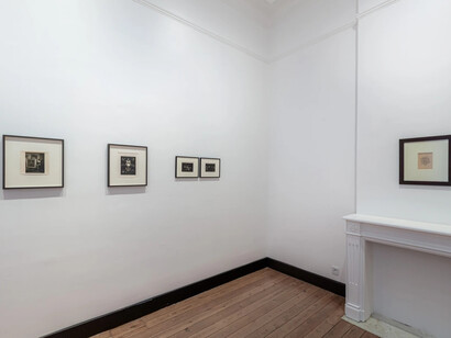 Pierre Molinier, Pierre Molinier on display, exhibition view. Courtesy of Galerie Christophe Gaillard 