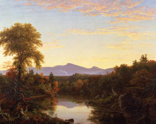 The Poetry of Nature: Hudson River School Landscapes from the New-York Historical Society. Courtesy of Allentown Art Museum